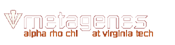 Metagenes - Alpha Rho Chi at Virginia Tech